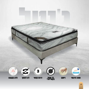 מזרן אורטופדי דגם ג'נטל